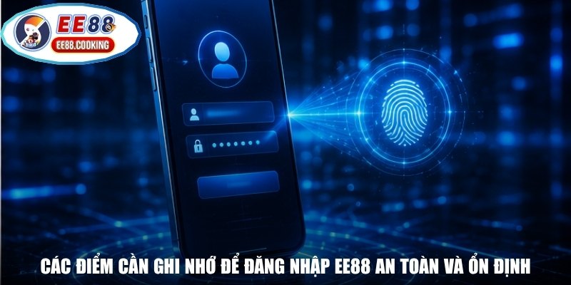 Các điểm cần ghi nhớ để đăng nhập EE88 an toàn và ổn định